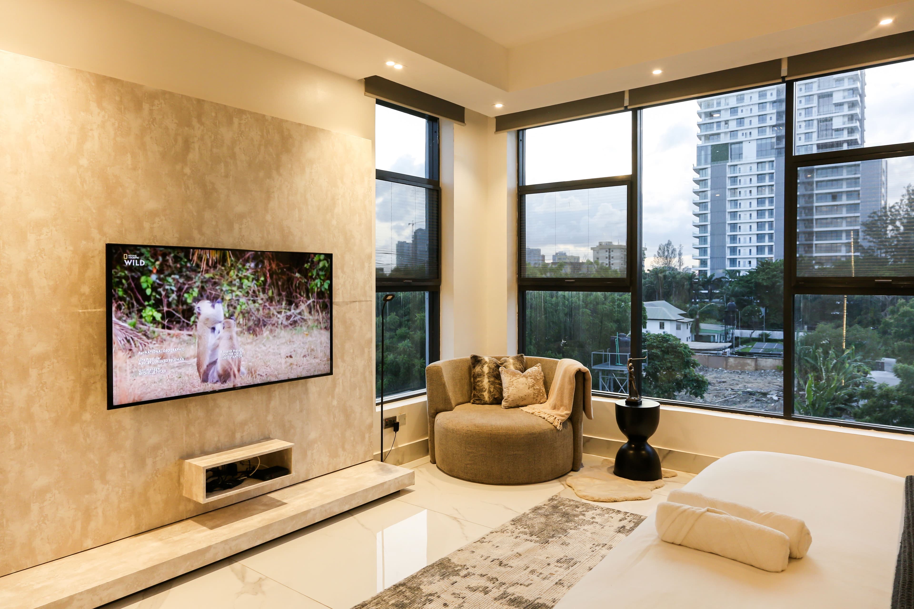 Walnut Luxe Exquisite 3-Bedroom Apartment in Ikoyi