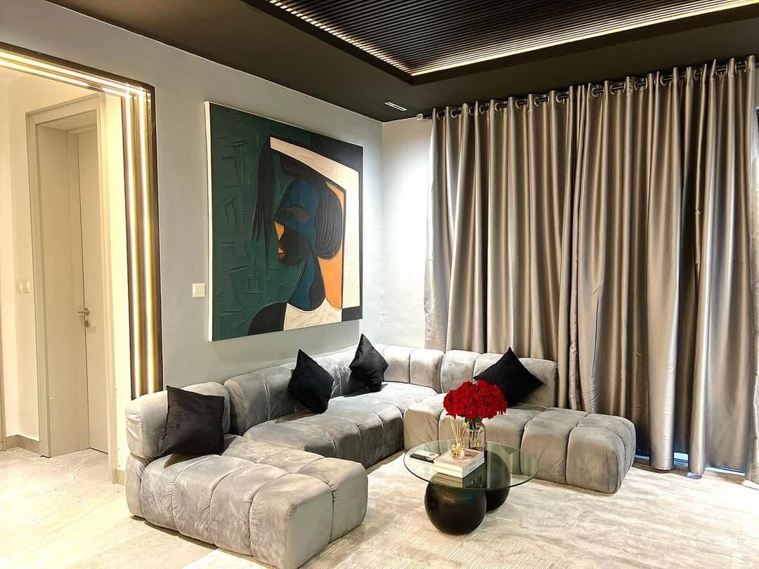 Luxury 1-Bedroom Residence with Dual Balconies & Private Games Lounge