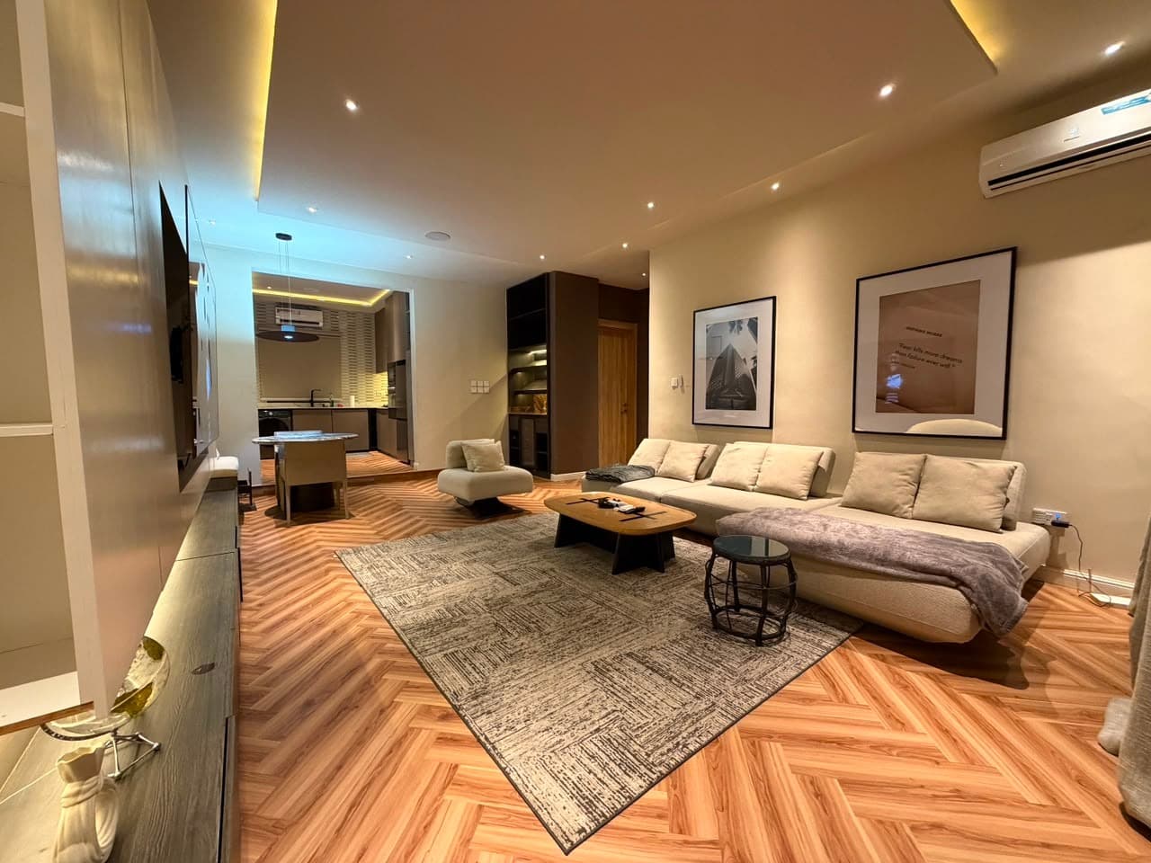 New Uniquely Designed 2-Bedroom Apartment with Ps5, Swimming Pool - Image 3