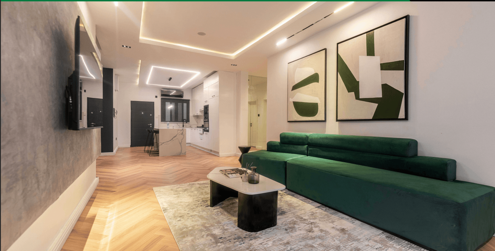 Green Apartment | a Serene Luxury Escape in Lekki