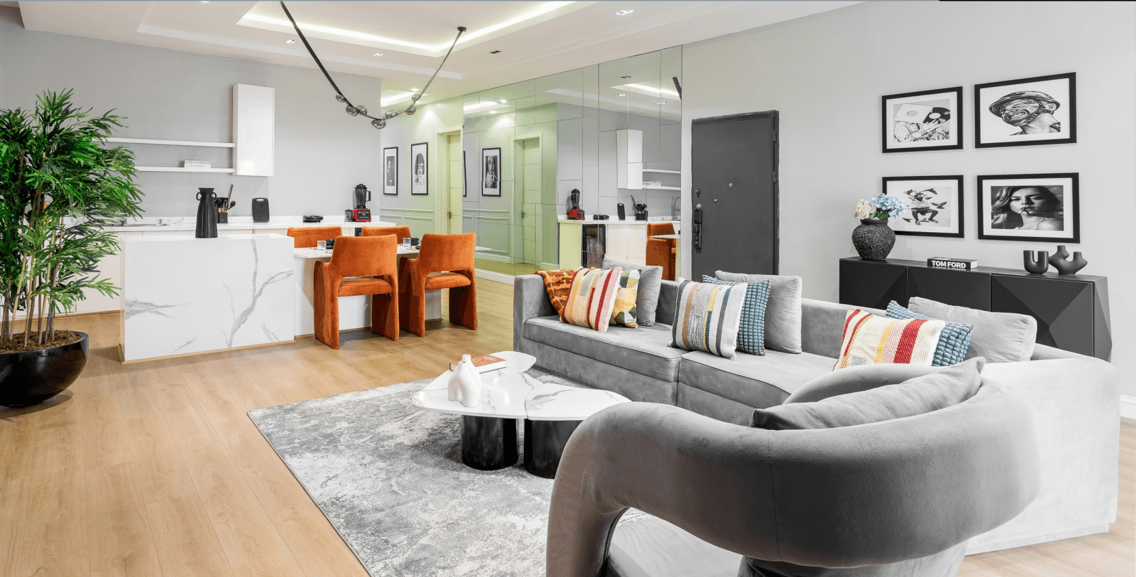 Grey Apartment | Sophisticated Comfort in the Heart of Lekki - Image 2